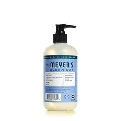 MRS. MEYER'S CLEAN DAY Hand Soap, Made with Essential Oils, Bluebell, 12.5 fl. oz - Pack of 6