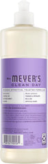 MRS. MEYER'S CLEAN DAY Liquid Dish Soap, Lilac, 16 fl oz, 3 Pack | Cuts Through Grease, Removes 48-Hour Stuck on Food, Cruelty Free, Made with Essential Oils and Aloe Vera Extract