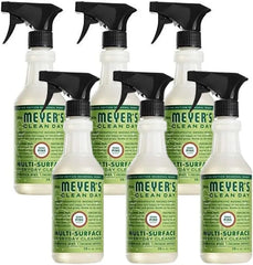 Mrs. MEYER'S CLEAN DAY Multi-Purpose Cleaner Spray Iowa Pine, 16 Fl Oz (Pack of 6)