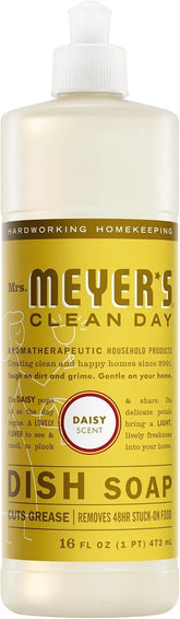 MRS. MEYER'S CLEAN DAY Liquid Dish Soap, Daisy, 16 fl. oz