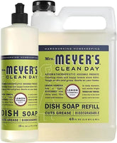 Mrs. MEYER'S Dish Soap Variety, 1 Dish Soap, 1 Refill, Lemon Verbena, 1 CT