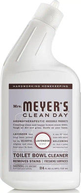 MRS. MEYER'S CLEAN DAY Liquid Toilet Bowl Cleaner, Lavender, 24 fl oz | Stain Removing, Septic Safe, Cruelty Free, Made with Essential Oils