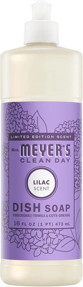 MRS. MEYER'S CLEAN DAY Liquid Dish Soap, Lilac, 16 fl. oz