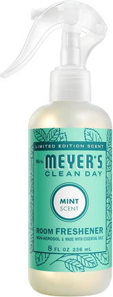 MRS. MEYER'S CLEAN DAY Room Spray, Mint Scent, 8 Fl Oz Bottle | Easy to Use in a Spray Bottle
