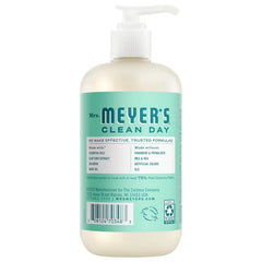 MRS. MEYER'S CLEAN DAY Hand Soap, Mint Scent, 12.5 Fl Oz Bottle - 3 Pack