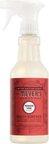 MRS. MEYER'S CLEAN DAY Multi-Surface Cleaner, Tomato Vine, 16 fl oz | Removes Dirt and Freshens Surfaces, Everyday Use, All-Purpose Cleaner, Cruelty Free, Made with Essential Oils