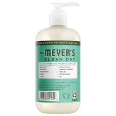 MRS. MEYER'S CLEAN DAY Hand Soap, Basil Scent, 12.5 Fl Oz Bottle - 3 Pack