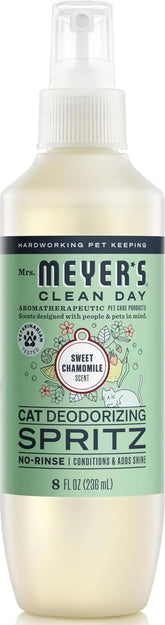 MRS. MEYER'S Clean Day Cat Deodorizing Spray, Sweet Chamomile Scent, 8oz