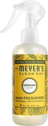 MRS. MEYER'S CLEAN DAY Room Spray, Dandelion Scent, 8 Fl Oz Bottle