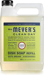 Mrs. MEYER'S Dish Soap Variety, 1 Dish Soap, 1 Refill, Lemon Verbena, 1 CT
