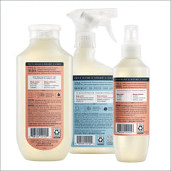 MRS. MEYER'S CLEAN DAY Dog Care Kit, White Peach and Coconut Leaf | Includes 3in1 Dog Shampoo - White Peach, Dog Deodorizing Spritz - White Peach and Pet Stain & Odor Fighter - Coconut Leaf