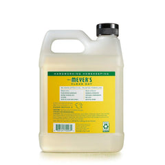 MRS. MEYER'S CLEAN DAY Hand Soap Refill, Made with Essential Oils, Honeysuckle, 33 fl. oz - Pack of 6