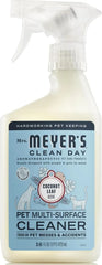 Mrs. MEYER'S CLEAN DAY Pet Multi-Surface Cleaner, Coconut Leaf Scent, 16oz