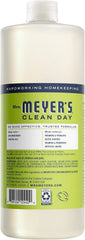MRS. MEYER'S CLEAN DAY Multi-Surface Everyday Concentrate, Lemon Verbena Scent, 32 Fl Oz Bottle | Dilute with Water for Powerful Cleaner, Makes Up to 16 Gallons per Bottle, Removes Dirt and Freshens Surfaces