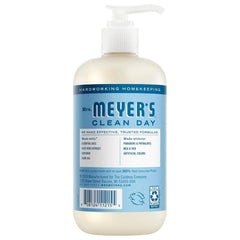 MRS. MEYER'S CLEAN DAY Hand Soap, Rain Water Scent, 12.5 Fl Oz Bottle - 3 Pack | Moisturizing Liquid Hand Soap, Softens and Cleans Hands, Cruelty Free, Made with Essential Oils, Olive Oil, and Aloe Vera