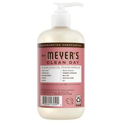 MRS. MEYER'S CLEAN DAY Liquid Hand Soap, Cruelty Free, Rosemary Scent, 12.5 oz- Pack of 3 | Moisturizing Liquid Hand Soap, Softens and Cleans Hands, Cruelty Free, Made with Essential Oils, Olive Oil, and Aloe Vera