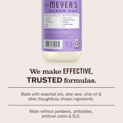 MRS. MEYER'S CLEAN DAY Hand Soap,Lilac Scent, 12.5 Fl Oz Bottle