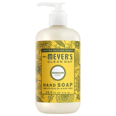 Mrs. MEYER'S CLEAN DAY Liquid Hand Soap, Dandelion Scent, 12.5 Ounce Bottle