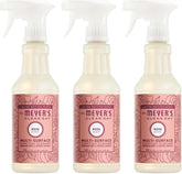 MRS. MEYER'S CLEAN DAY Multi-Surface Everyday Cleaner, Rose Scent, 16 Fl Oz Bottle - 3 Pack | Removes Dirt and Freshens Surfaces, Everyday Use, All-Purpose Cleaner, Cruelty Free, Made with Essential Oils