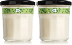 MRS. MEYER'S Clean Day Soy Aromatherapy Candle, 35 Hour Burn Time, Made with Soy Wax and Essential Oils, Limited Edition Iowa Pine, 7.2 oz - Pack of 2 | Fills Home with Long-Lasting Scent, 35 Hour Burn Time per Candle, Made with Soy Wax