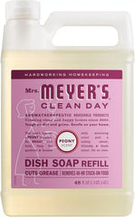 MRS. MEYER'S CLEAN DAY Liquid Dish Soap Refill, Peony, 48 fl. oz