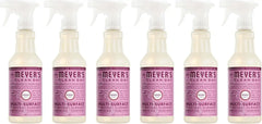 Mrs. MEYER'S CLEAN DAY Multi-Surface Everyday Cleaner, Peony Scent, 16 Fl Oz Bottle (Pack of 6)