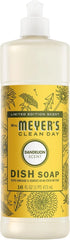 Mrs. MEYER'S CLEAN DAY Liquid Dish Soap, Dandelion Scent, 16 Fl Oz Bottle (Pack of 6)