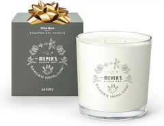 MRS. MEYER'S CLEAN DAY Garden Heirloom, Wild Mint Scent, 14 oz Candle | Fills Home with Long-Lasting Scent, Scented Soy Wax Candle, 65 Hour Burn TimeLarge