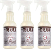 MRS. MEYER'S CLEAN DAY Multi-Surface Everyday Cleaner, Lavender Scent, 16 Fl Oz Bottle - 3 Pack | Removes Dirt and Freshens Surfaces, Everyday Use, All-Purpose Cleaner, Cruelty Free, Made with Essential Oils