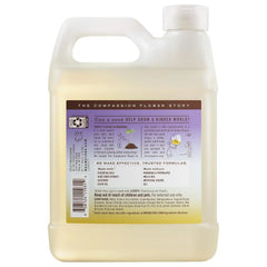 MRS. MEYER'S CLEAN DAY Liquid Hand Soap Refill, Compassion Flower, 33 fl oz | Moisturizing Liquid Hand Soap, Softens and Cleans Hands, Cruelty Free, Made with Essential Oils, Olive Oil, and Aloe Vera