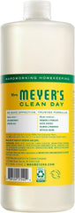 MRS. MEYER'S CLEAN DAY Multi-Surface Everyday Concentrate, Honeysuckle Scent, 32 Fl Oz Bottle | Dilute with Water for Powerful Cleaner, Makes Up to 16 Gallons per Bottle, Removes Dirt and Freshens Surfaces