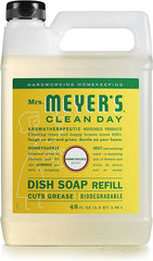 MRS. MEYER'S CLEAN DAY Liquid Dish Soap Refill, Honeysuckle, 48 fl. oz