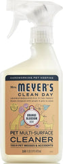 MRS. MEYER'S CLEAN DAY Pet Multi-Surface Cleaner, Orange Blossom, 16 fl oz | Formulated for Pet Messes and Accidents, Works on Hard Surfaces like Tile, Floors, Crates, and Atrificial Turf