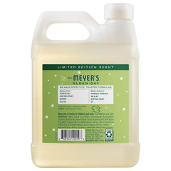 MRS. MEYER'S CLEAN DAY Hand Soap Refill, Iowa Pine Scent, 33 Fl Oz Bottle