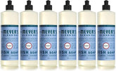 MRS. MEYER'S CLEAN DAY Liquid Dish Soap, Bluebell, 16 fl. oz - Pack of 6
