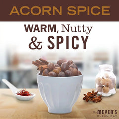 MRS. MEYER'S CLEAN DAY Room and Air Freshener Spray, Non-Aerosol Spray Bottle Infused with Essential Oils, Limited Edition Acorn Spice, 8 fl. oz - Pack of 3