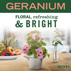Mrs. MEYER'S MMCD LiqDish Geranium SIPP 16oz/3 US