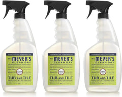 Mrs. MEYER'S Clean Day Tub and Tile Cleaner, Lemon Verbena, 33 Fluid Ounce (Pack of 3)