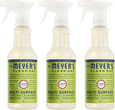 MRS. MEYER'S CLEAN DAY Cleaner Spray, Lemon Verbena, 16 fl oz, 3 Pack | Removes Dirt and Freshens Surfaces, Multi-Surface, Everyday Use, All-Purpose Cleaner, Cruelty Free, Made with Essential Oils