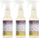 MRS. MEYER'S CLEAN DAY Multi-Surface Everyday Cleaner, Compassion Flower Scent, 16 Fl Oz Bottle - 3 Pack | 16 fl oz, Removes Dirt and Freshens Surfaces, Everyday Use, All-Purpose Cleaner, Cruelty Free, Made with Essential Oils
