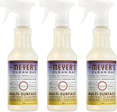 MRS. MEYER'S CLEAN DAY Multi-Surface Everyday Cleaner, Compassion Flower Scent, 16 Fl Oz Bottle - 3 Pack | 16 fl oz, Removes Dirt and Freshens Surfaces, Everyday Use, All-Purpose Cleaner, Cruelty Free, Made with Essential Oils