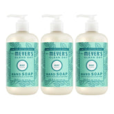MRS. MEYER'S CLEAN DAY Hand Soap, Mint Scent, 12.5 Fl Oz Bottle - 3 Pack