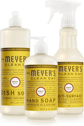 MRS. MEYER'S CLEAN DAY Kitchen Basics Set, Daisy, Cleaning Supplies | Trio of Kitchen Essentials, Includes Hand Soap (12.5 fl oz), Dish Soap (16 fl oz) and Multi-Surface Cleaner (16 fl oz)