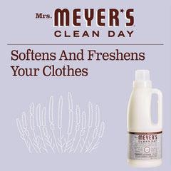 MRS. MEYER'S CLEAN DAY Liquid Fabric Softener, Made Without Parabens, Cruelty Free Formula, Lavender Scent, 32 OZ (Pack of 1)