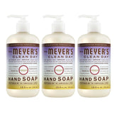 MRS. MEYER'S CLEAN DAY Hand Soap, Compassion Flower Scent, 12.5 Fl Oz Bottle - 3 Pack | Moisturizing Liquid Hand Soap, Softens and Cleans Hands, Cruelty Free, Made with Essential Oils, Olive Oil, and Aloe Vera