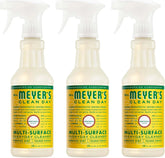 MRS. MEYER'S CLEAN DAY Multi-Surface Everyday Cleaner, Honeysuckle Scent, 16 Fl Oz Bottle - 3 Pack | Removes Dirt and Freshens Surfaces, Everyday Use, All-Purpose Cleaner, Cruelty Free, Made with Essential Oils