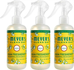 MRS. MEYER'S CLEAN DAY Room Spray, Honeysuckle Scent, 8 Fl Oz Bottle - 3 Pack | Air Freshener Spray, Adds Instant Scent, Non-Aerosol, Made with Essentail Oils