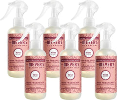Mrs. Meyer’s Clean Day Room Freshener Spray, Rose Scent, Limited Edition Scent, Contains Essential Oils 8 Fl Oz (Pack of 6)
