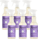 MRS. MEYER'S CLEAN DAY Multi-Surface Cleaner, Lilac, 16 fl oz, 6 Pack | Removes Dirt and Freshens Surfaces, Everyday Use, All-Purpose Cleaner, Cruelty Free, Made with Essential Oils