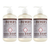 MRS. MEYER'S CLEAN DAY Hand Soap, Lavender Scent, 12.5 Fl Oz Bottle - 3 Pack